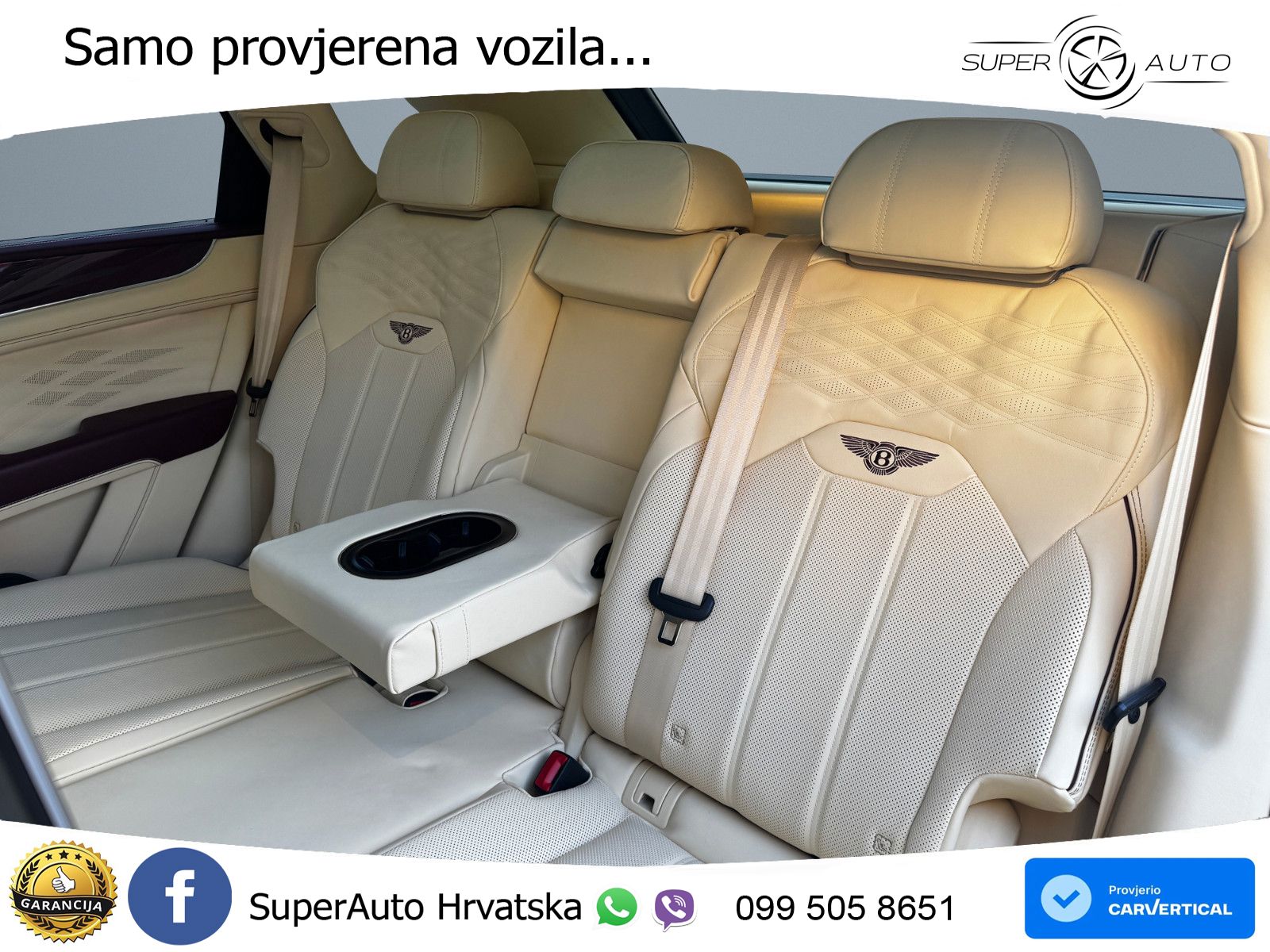 Bentley Bentayga EWB 4.0 V8 (550 KS) 4WD Automatic LED+GR SJED+ACC