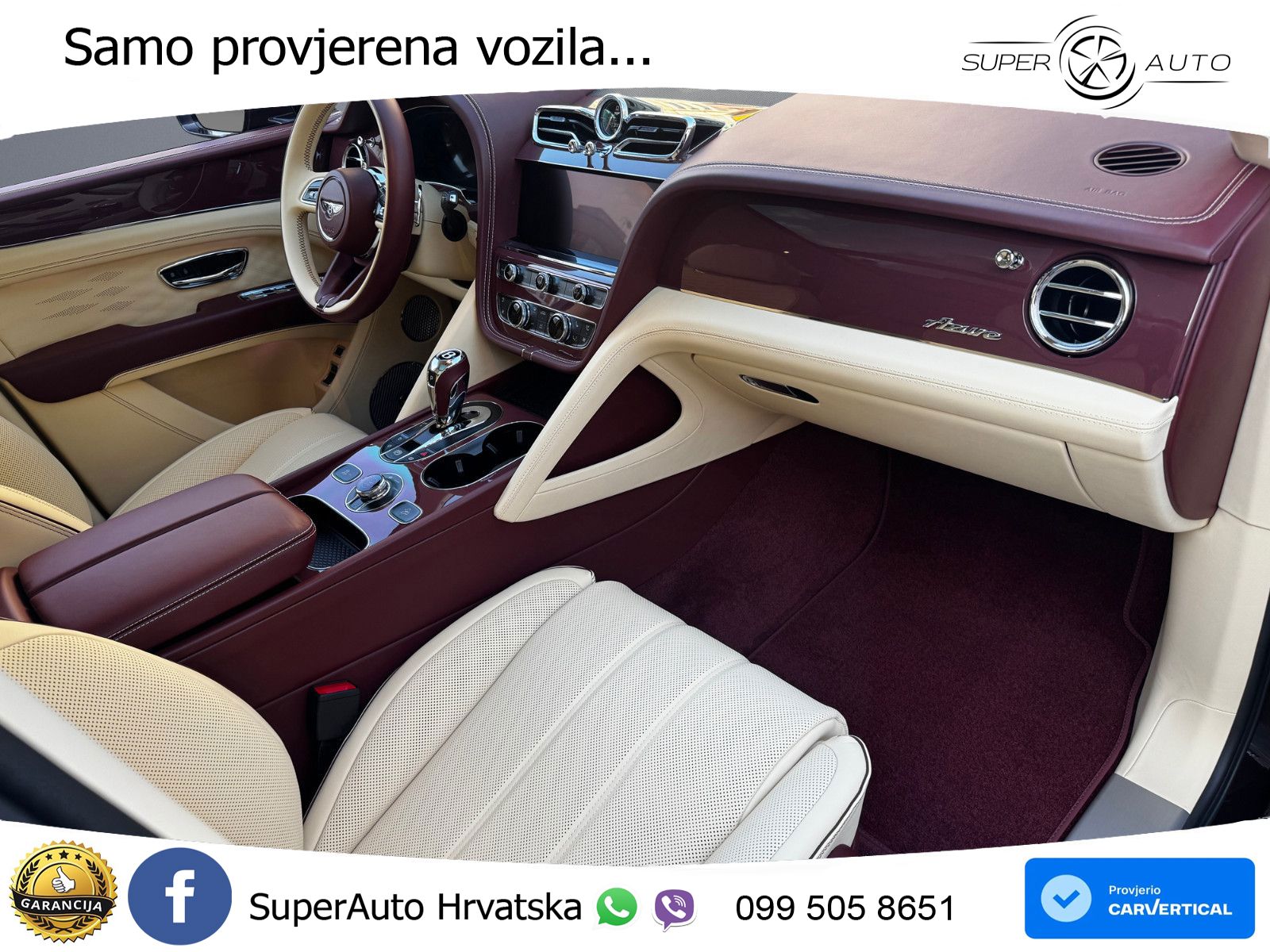 Bentley Bentayga EWB 4.0 V8 (550 KS) 4WD Automatic LED+GR SJED+ACC