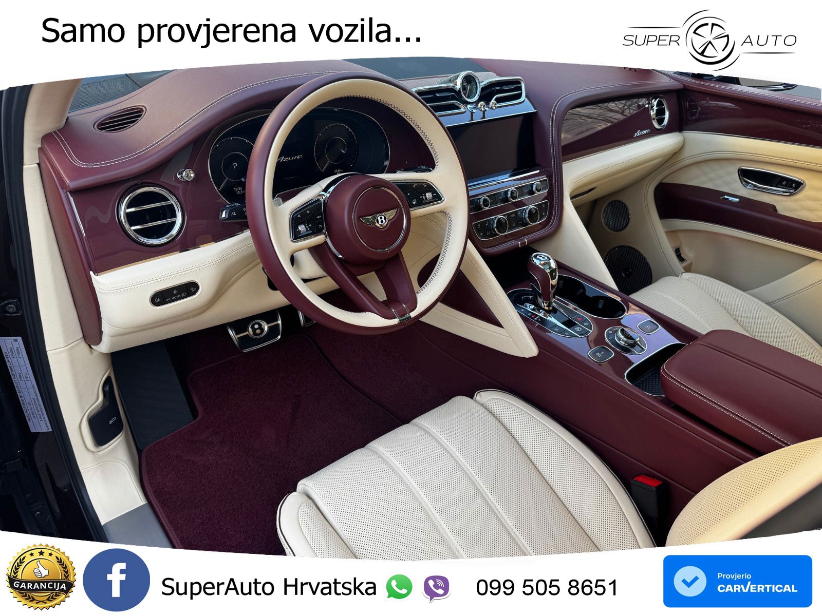 Bentley Bentayga EWB 4.0 V8 (550 KS) 4WD Automatic LED+GR SJED+ACC