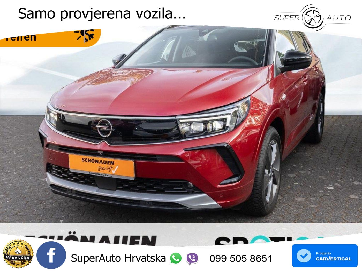 Opel Grandland 1.2i Turbo (130 KS) Automatic Ultimate