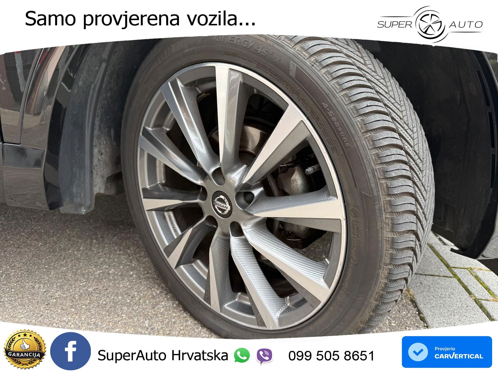 Nissan Qashqai 1.7 dCi (150 KS) 4x4 Xtronic Tekna LED+GR SJED+ACC