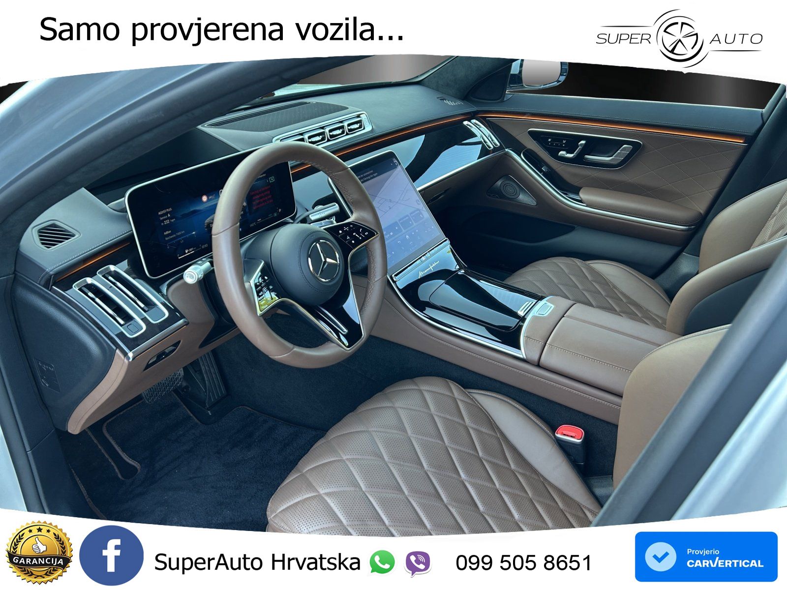 Mercedes S 450d (367 KS) EQ Boost 4MATIC 9G-TRONIC Manufaktur ZRAČNI+ACC+4xGR SJED+360