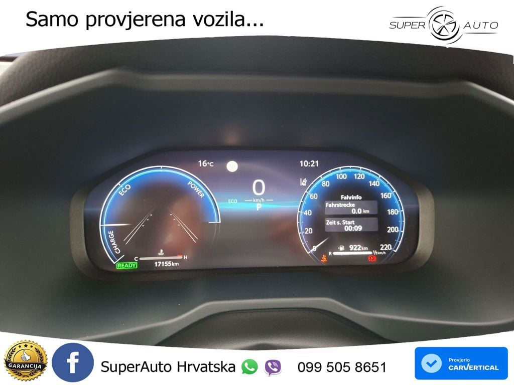 Toyota RAV4 2.5 (218 KS) Hybrid eCVT Teamplayer LED+GR SJED+ACC