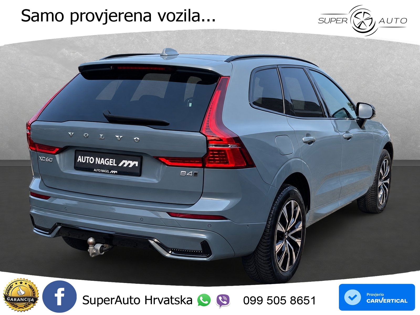 Volvo XC60 B4 Diesel AWD Geartronic ACC+HEAD+4xGR SJED+360+PANO