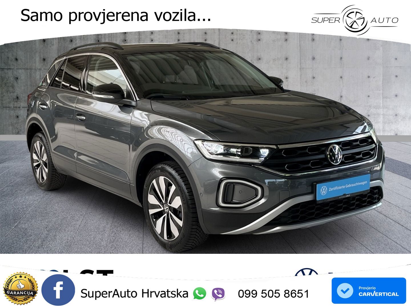 Volkswagen T-Roc I 2.0 TDI (150 KS) DSG LED+GR SJED+ACC