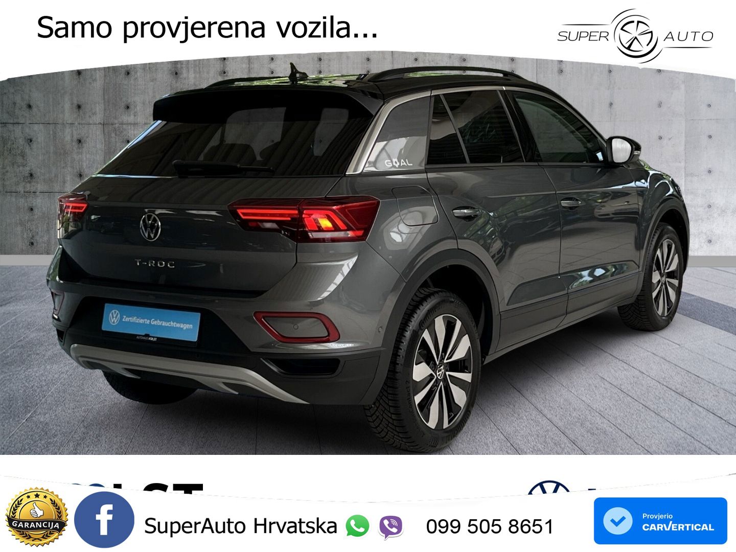 Volkswagen T-Roc I 2.0 TDI (150 KS) DSG LED+GR SJED+ACC