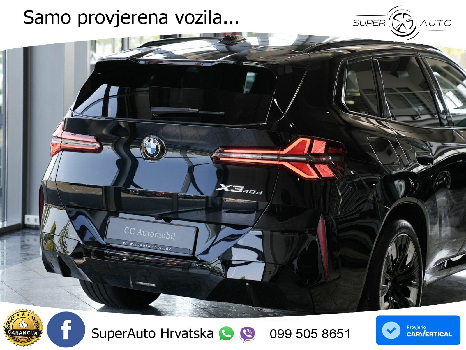BMW X3 40d xDrive Steptronic M Sport LED+GR SJED+ACC