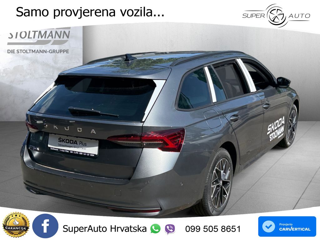 Škoda Octavia Combi 2.0 TDI (150 KS) DSG MATRIX+GR SJED+KAM