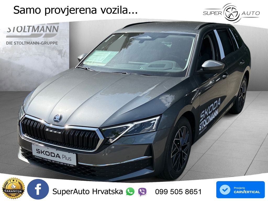 Škoda Octavia Combi 2.0 TDI (150 KS) DSG MATRIX+GR SJED+KAM