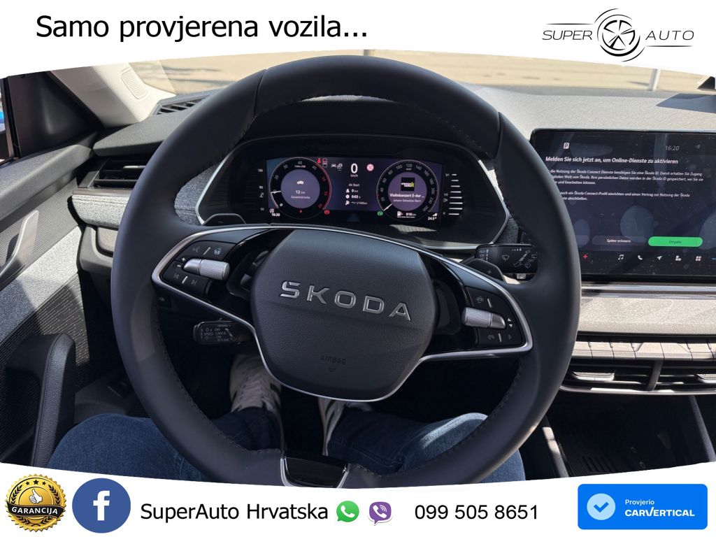 Škoda Octavia Combi 2.0 TDI (150 KS) DSG MATRIX+GR SJED+KAM