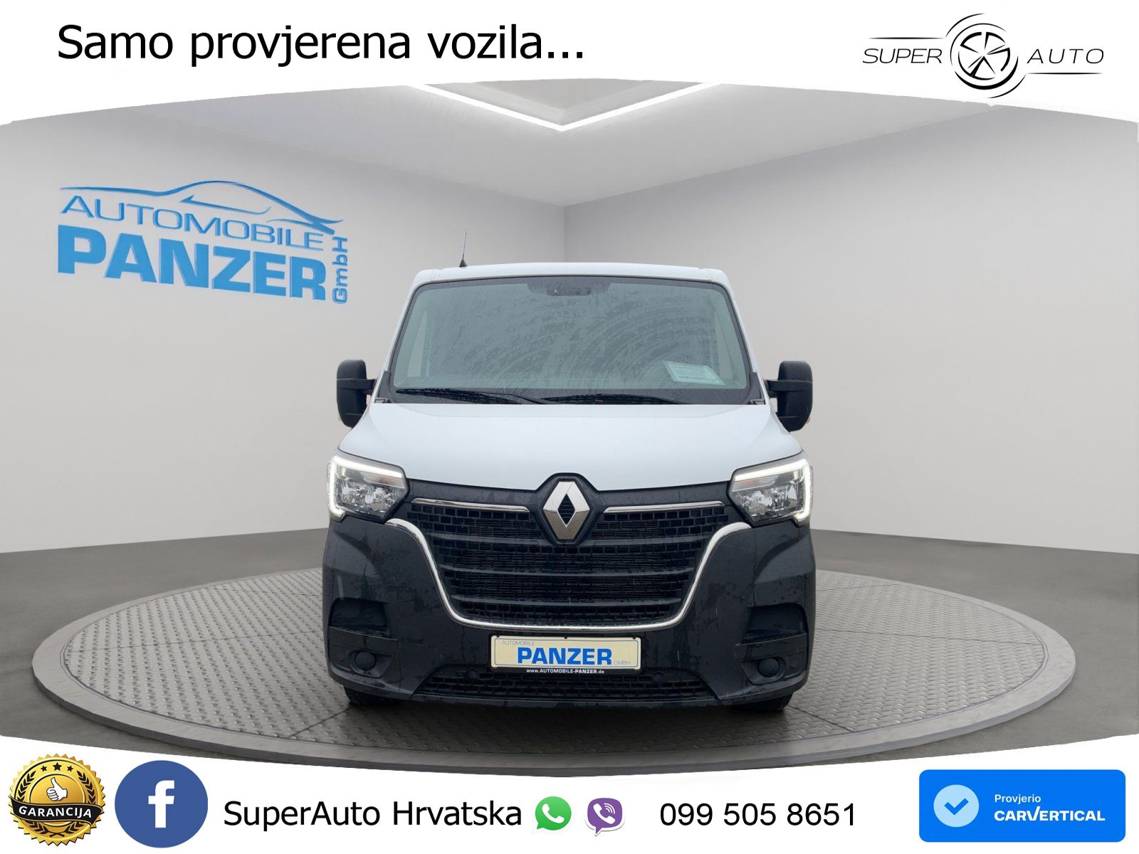 Renault Master 3,3t BLUE dCi 135 FAP L1H1  3 Sitze PDC T 135 KS