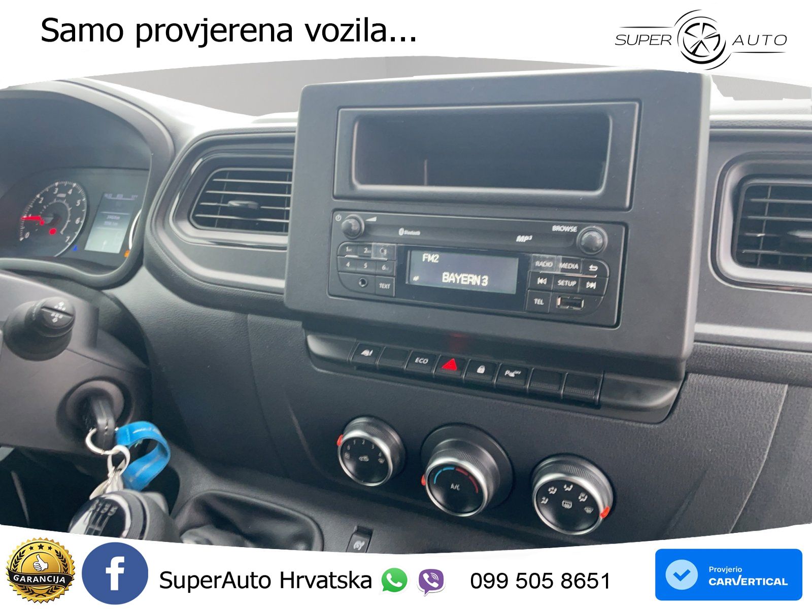 Renault Master 3,3t BLUE dCi 135 FAP L1H1  3 Sitze PDC T 135 KS