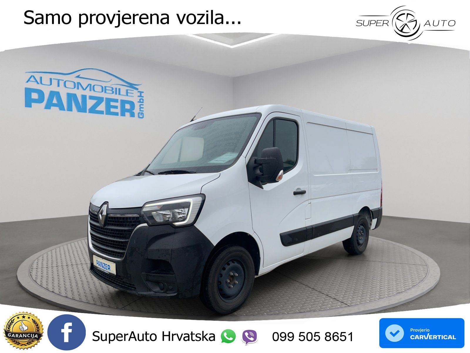 Renault Master 3,3t BLUE dCi 135 FAP L1H1  3 Sitze PDC T 135 KS