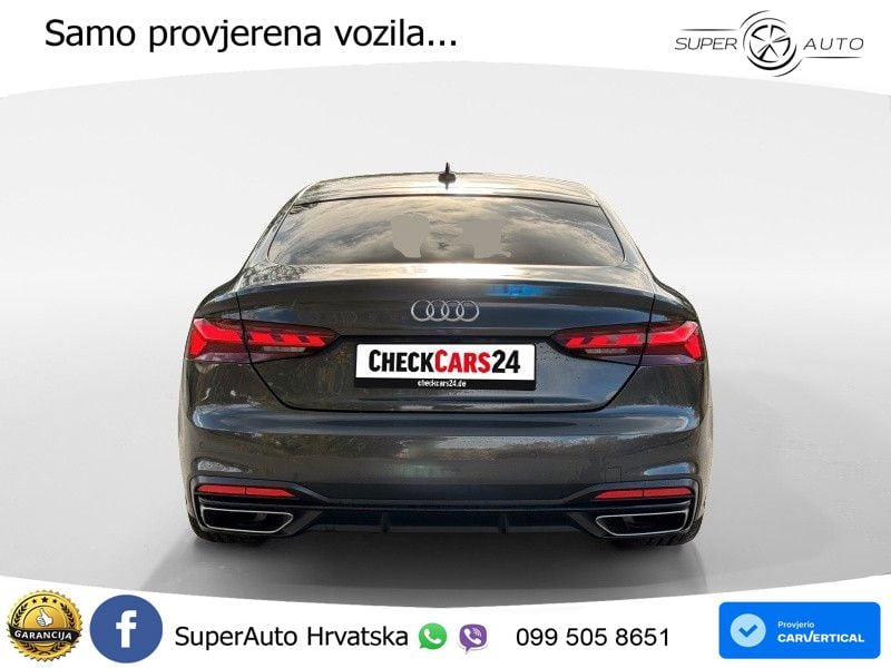 Audi A5 Sportback  40 TFSI (204 KS) S tronic MATRIX+GR SJED+KAM