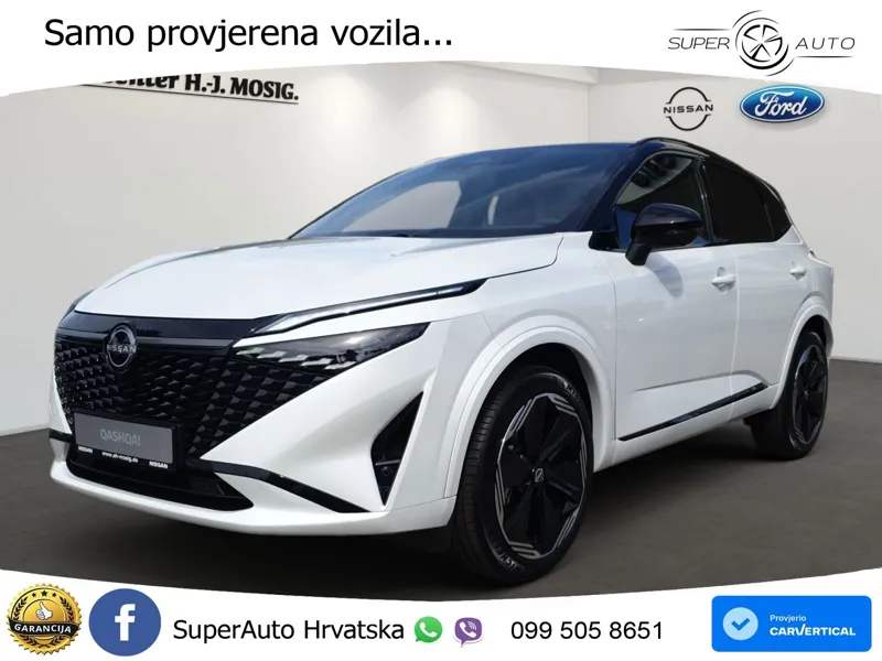 Nissan Qashqai 1.3 DIG-T (158 KS) Xtronic N-Design LED+GR SJED+ACC