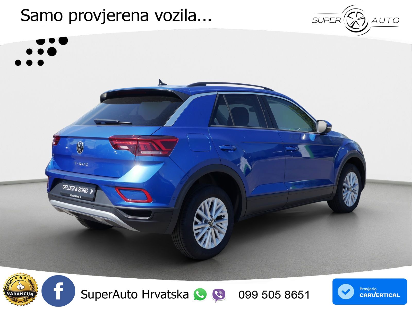 Volkswagen T-Roc 1.5 TSI (150 KS) DSG LED+GR SJED+ACC