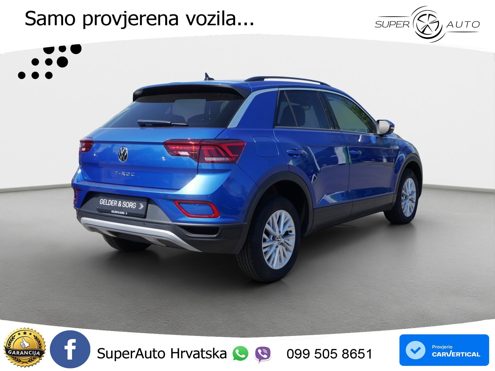 Volkswagen T-Roc 1.5 TSI (150 KS) DSG LED+GR SJED+ACC