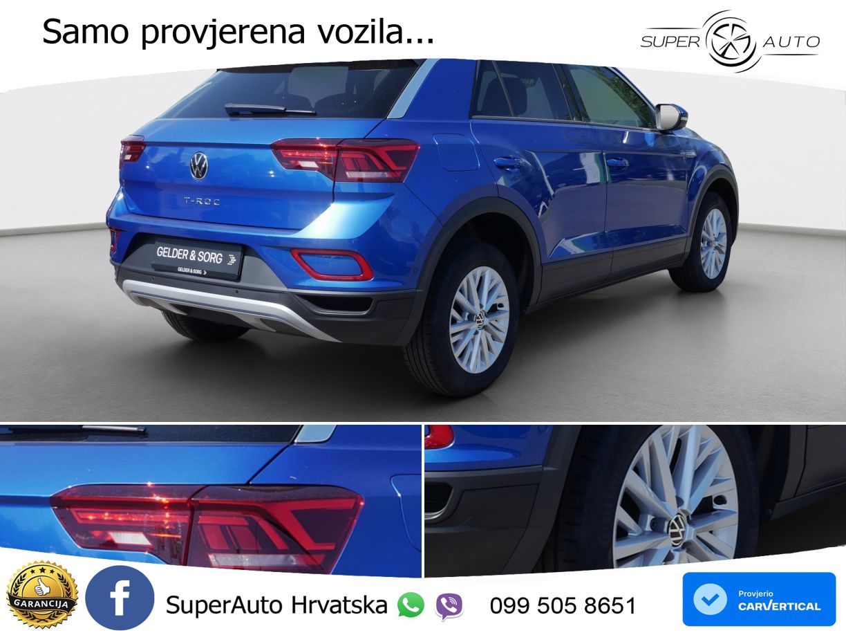 Volkswagen T-Roc 1.5 TSI (150 KS) DSG LED+GR SJED+ACC