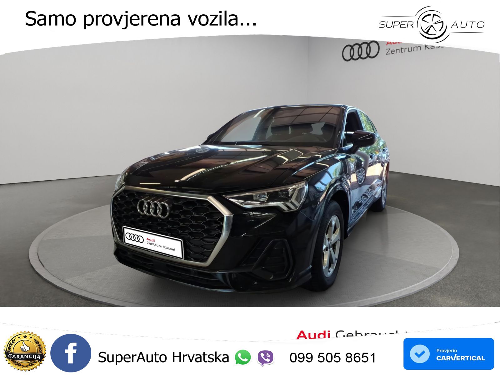 Audi Q3 Sportback 45 TFSIe (245 KS) S tronic S line LED+GR SJED+ACC