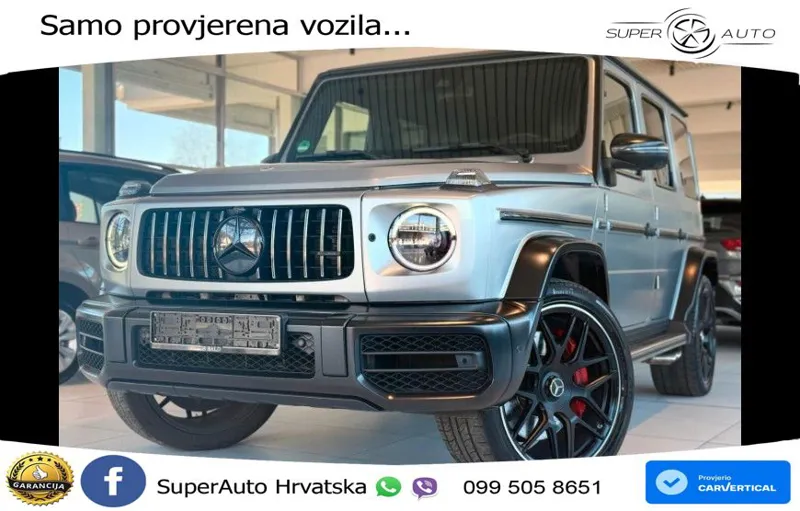 Mercedes AMG G 63 Long V8 (585 KS) 4MATIC 9G-TRONIC AMG SPEEDSHIFT TCT Manufaktur LED+GR SJED+ACC