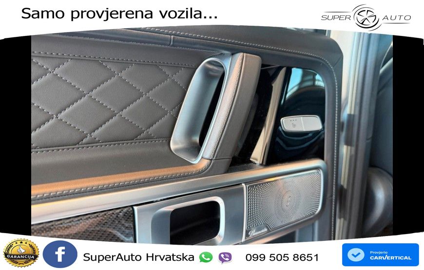 Mercedes AMG G 63 Long V8 (585 KS) 4MATIC 9G-TRONIC AMG SPEEDSHIFT TCT Manufaktur LED+GR SJED+ACC