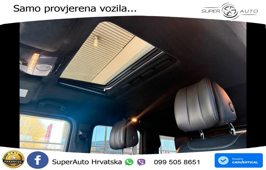 Mercedes AMG G 63 Long V8 (585 KS) 4MATIC 9G-TRONIC AMG SPEEDSHIFT TCT Manufaktur LED+GR SJED+ACC