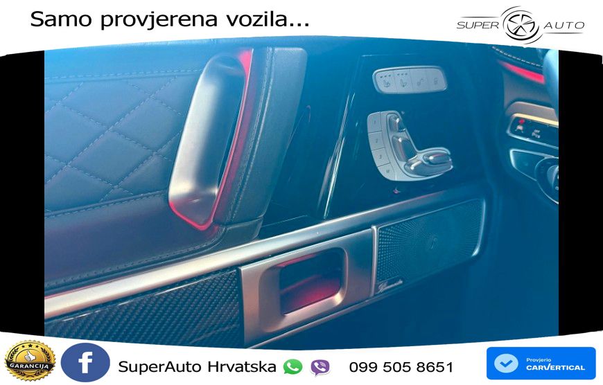 Mercedes AMG G 63 Long V8 (585 KS) 4MATIC 9G-TRONIC AMG SPEEDSHIFT TCT Manufaktur LED+GR SJED+ACC