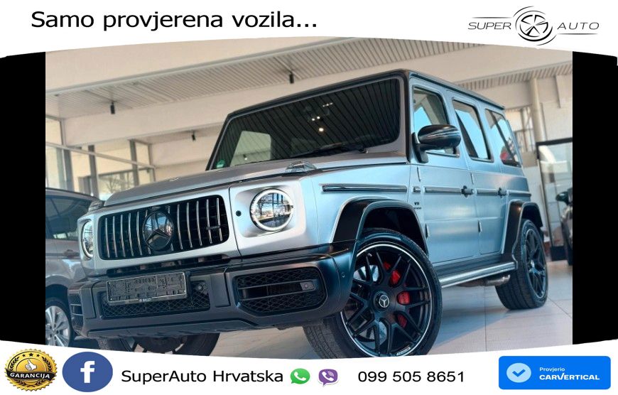 Mercedes AMG G 63 Long V8 (585 KS) 4MATIC 9G-TRONIC AMG SPEEDSHIFT TCT Manufaktur LED+GR SJED+ACC