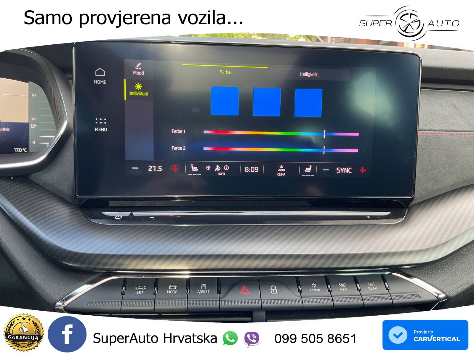 Škoda Octavia Combi RS 2.0 TDI (200 KS) DSG LED+GR SJED+ACC
