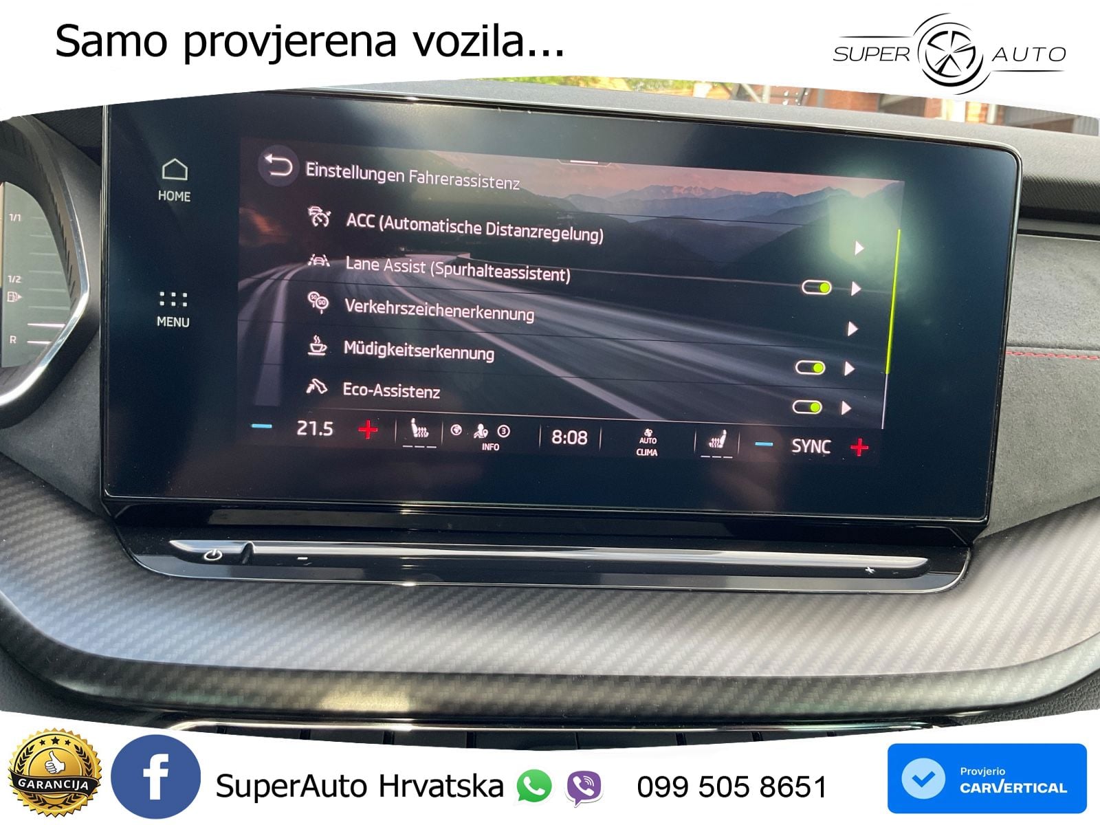 Škoda Octavia Combi RS 2.0 TDI (200 KS) DSG LED+GR SJED+ACC