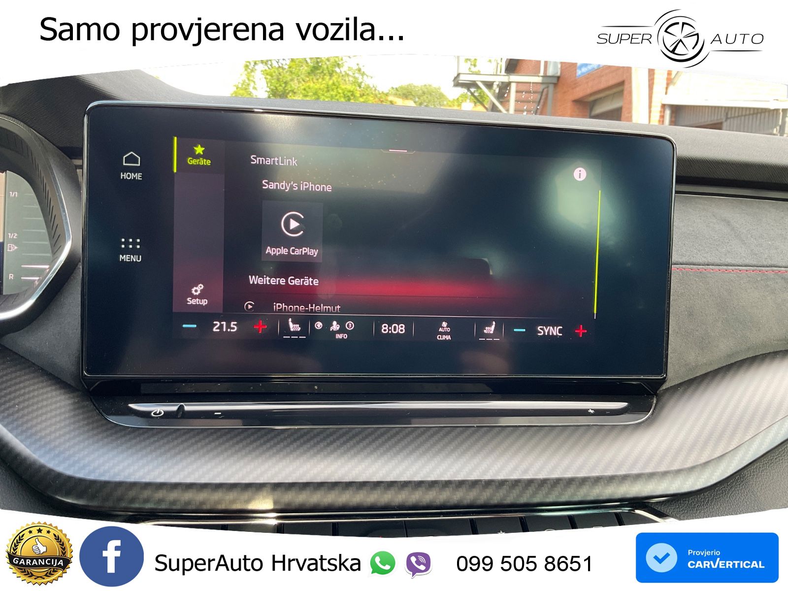 Škoda Octavia Combi RS 2.0 TDI (200 KS) DSG LED+GR SJED+ACC