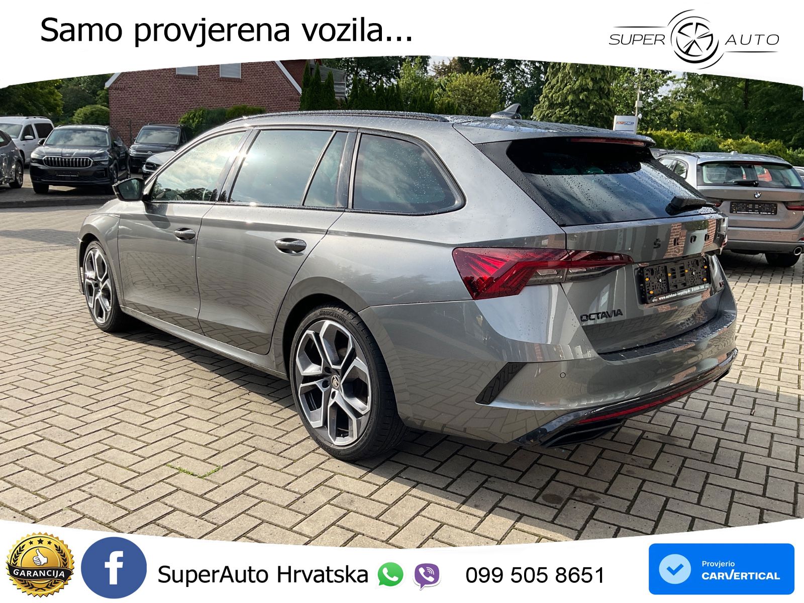 Škoda Octavia Combi RS 2.0 TDI (200 KS) DSG LED+GR SJED+ACC