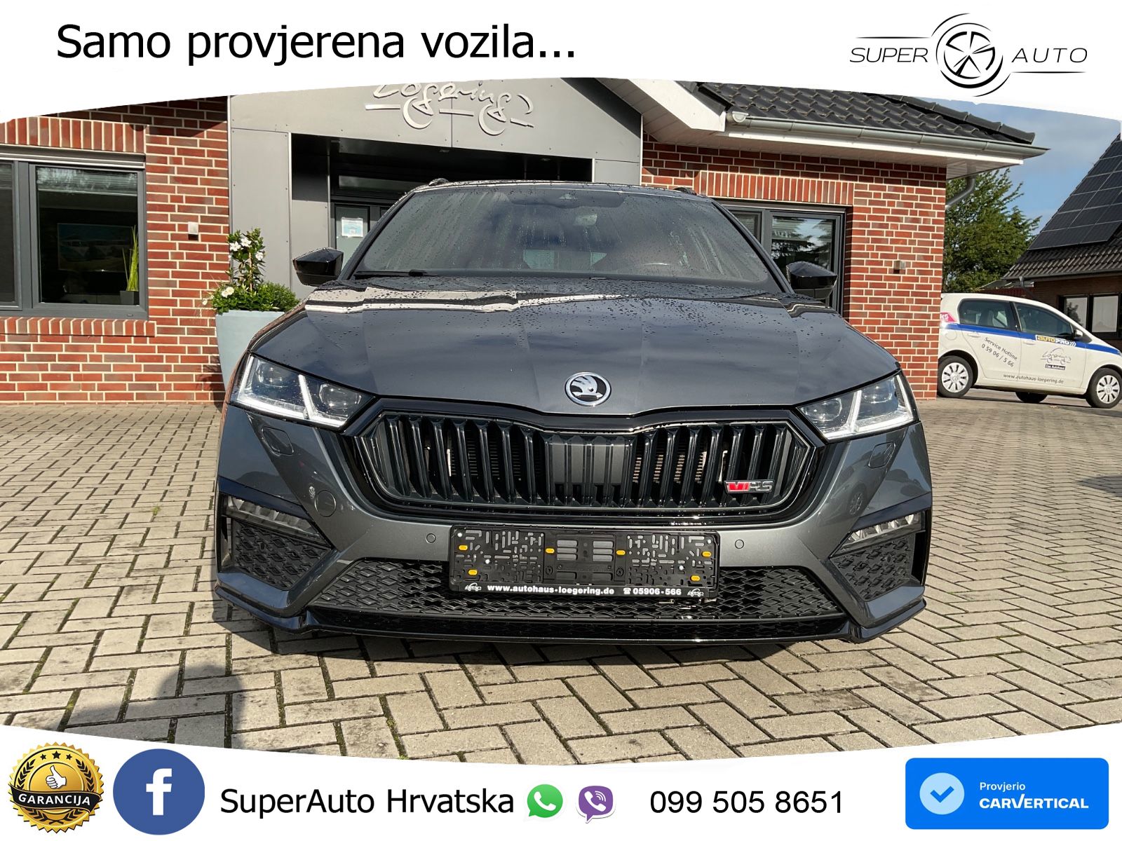 Škoda Octavia Combi RS 2.0 TDI (200 KS) DSG LED+GR SJED+ACC
