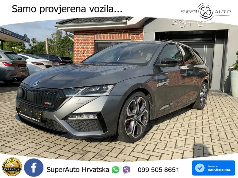 Škoda Octavia Combi RS 2.0 TDI (200 KS) DSG LED+GR SJED+ACC