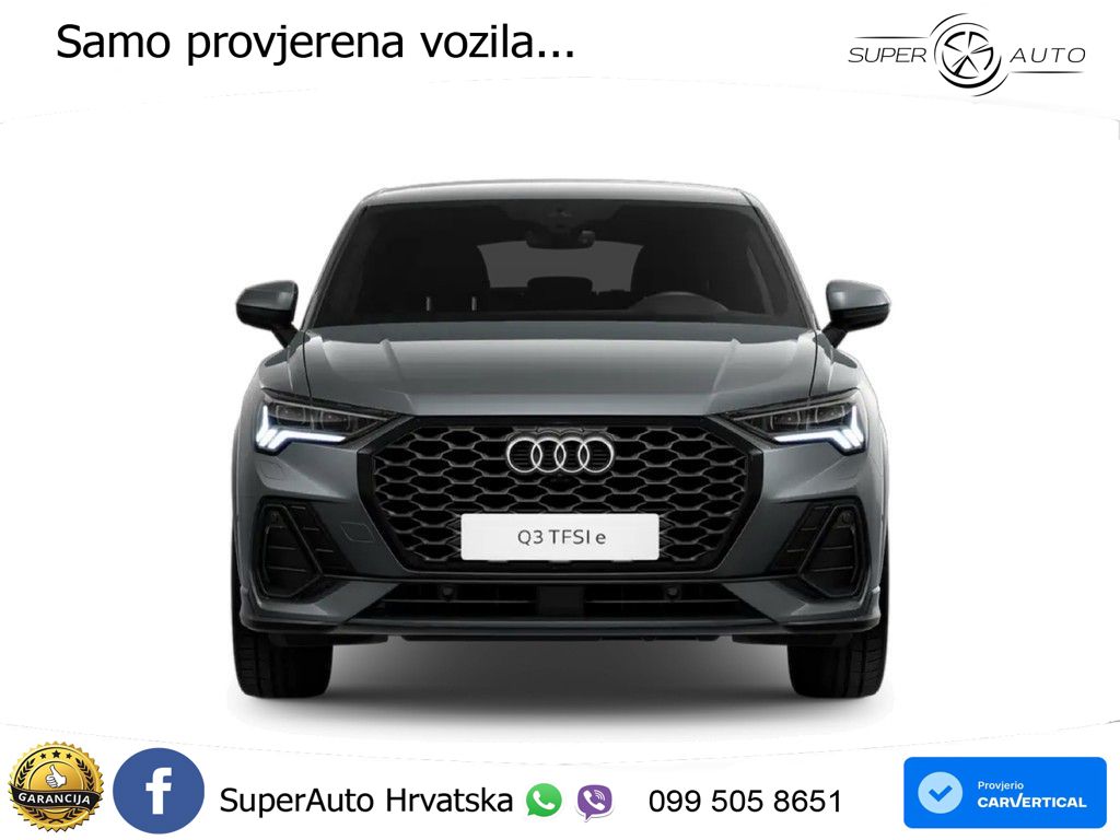 Audi Q3 Sportback 45 TFSIe (245 KS) S tronic MATRIX+GR SJED+KAM