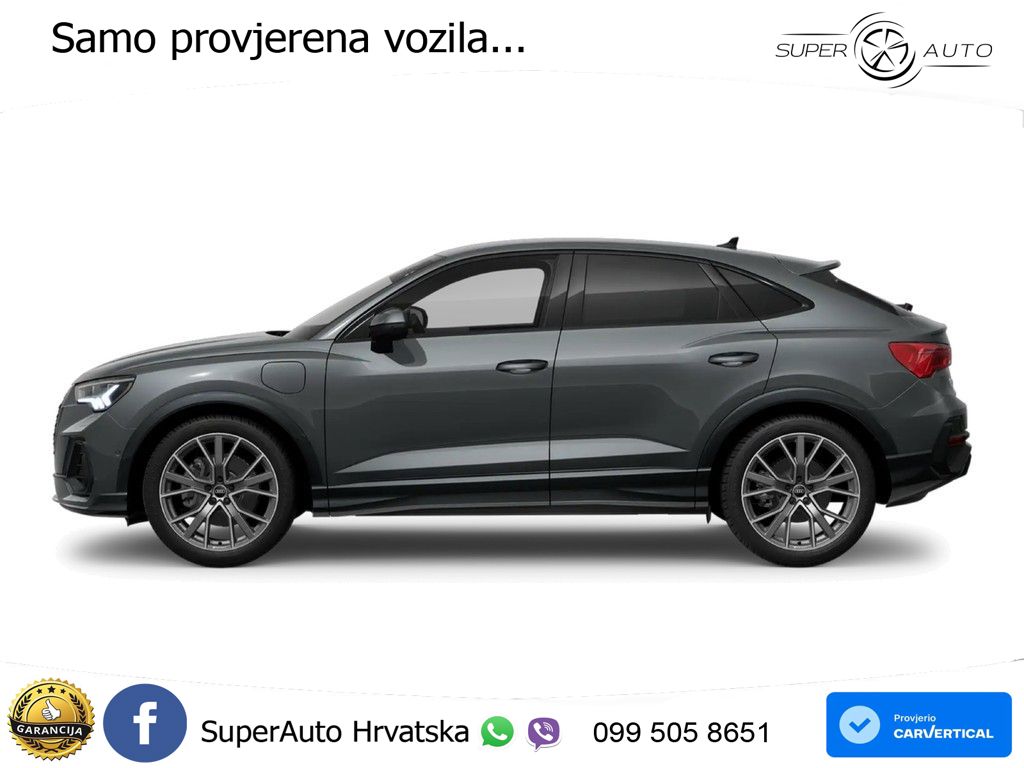 Audi Q3 Sportback 45 TFSIe (245 KS) S tronic MATRIX+GR SJED+KAM