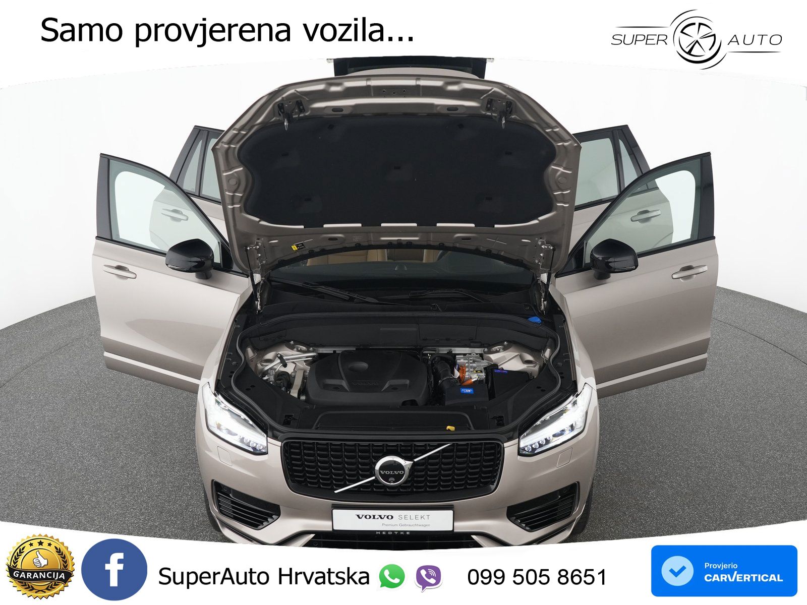 Volvo XC90 2.0 T8 AWD Automatic LED+GR SJED+ACC