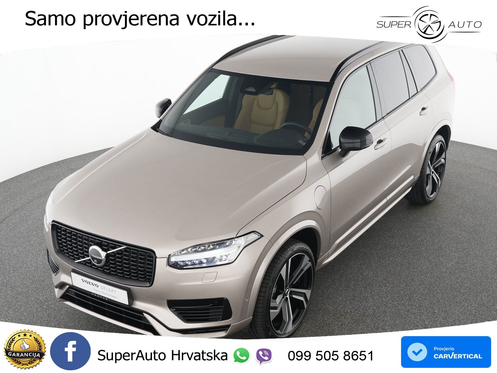 Volvo XC90 2.0 T8 AWD Automatic LED+GR SJED+ACC