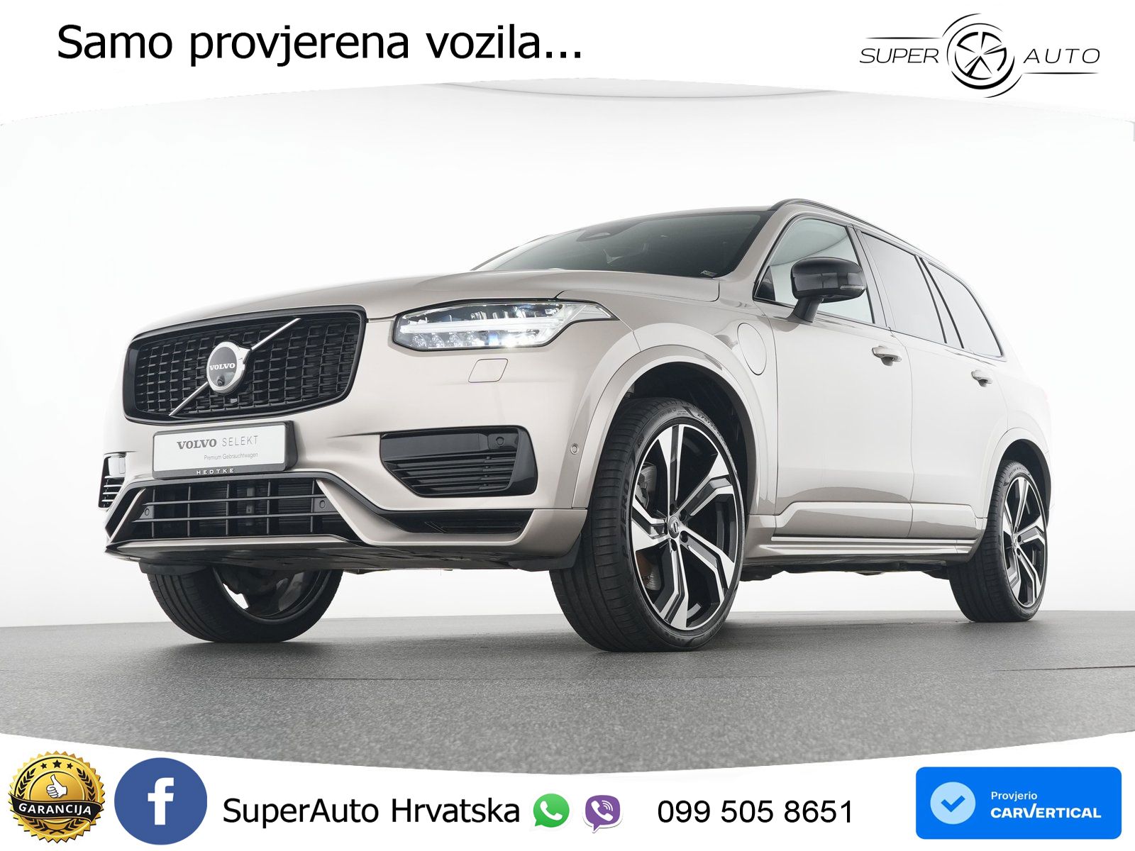 Volvo XC90 2.0 T8 AWD Automatic LED+GR SJED+ACC
