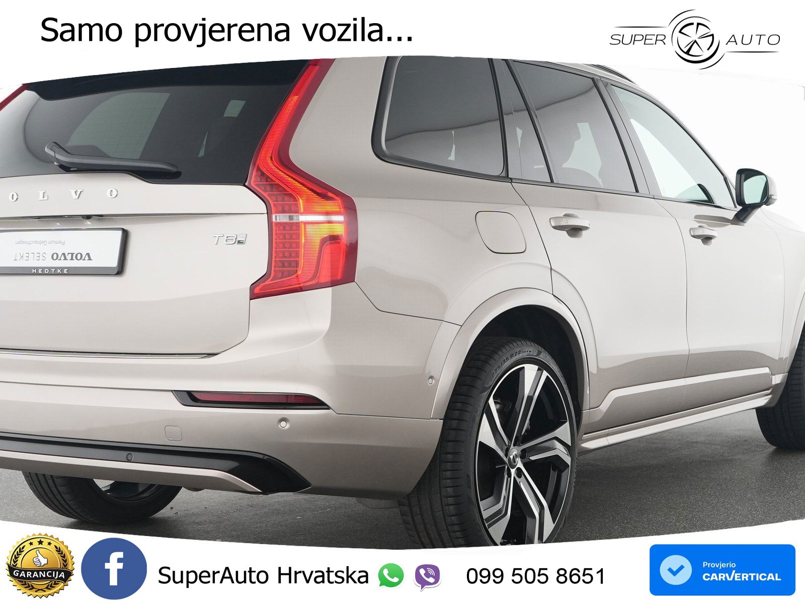 Volvo XC90 2.0 T8 AWD Automatic LED+GR SJED+ACC