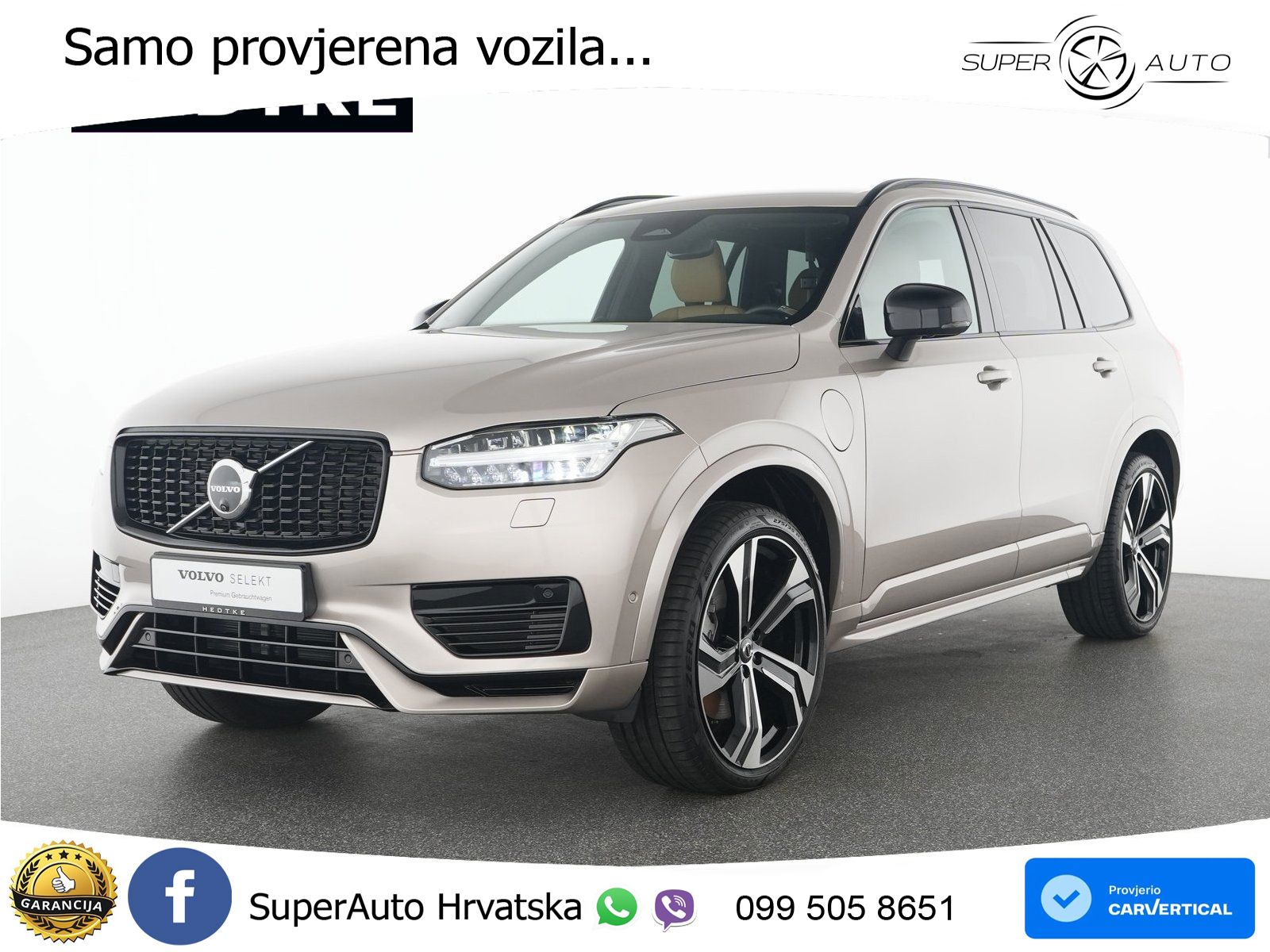 Volvo XC90 2.0 T8 AWD Automatic LED+GR SJED+ACC