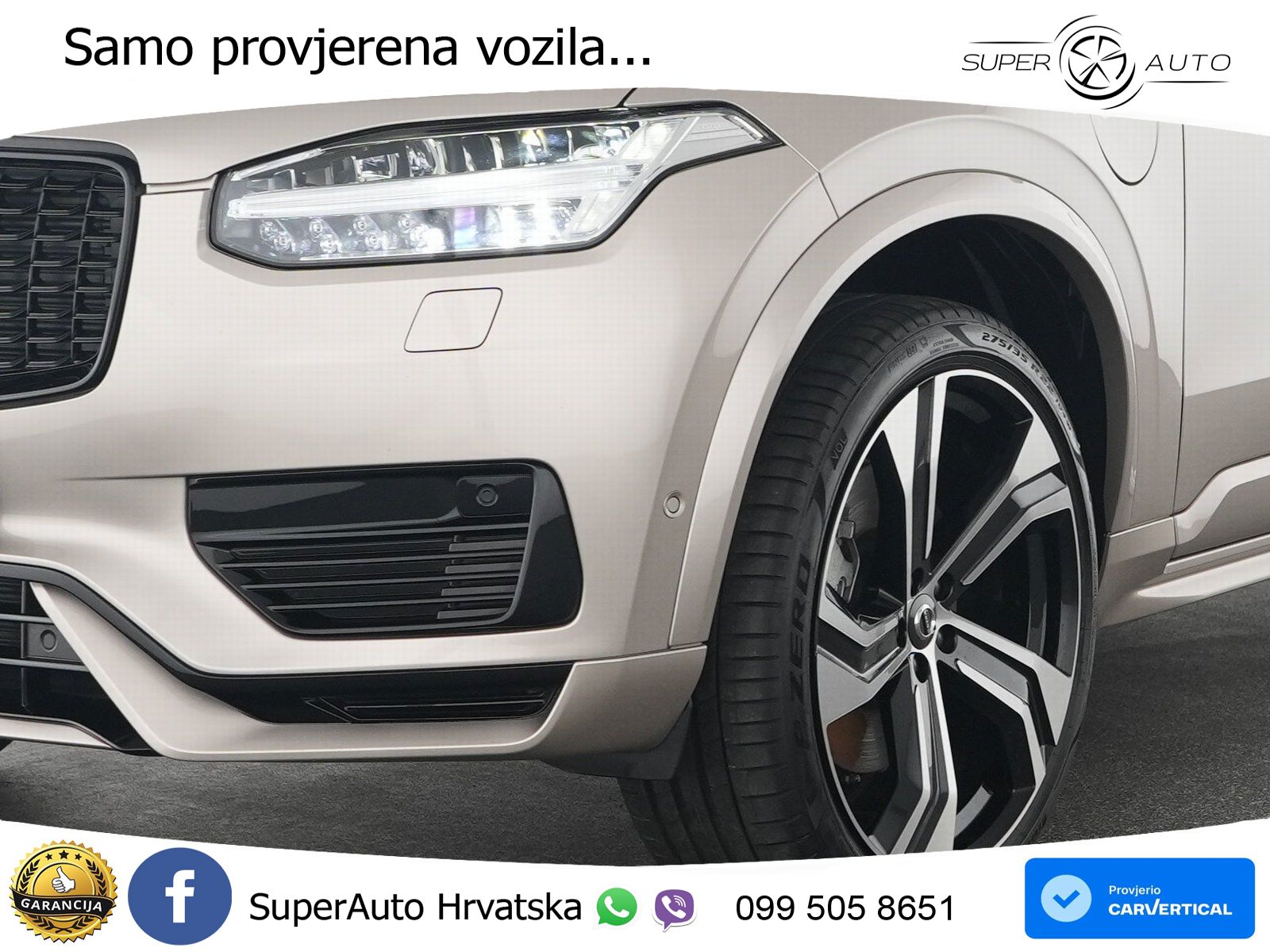 Volvo XC90 2.0 T8 AWD Automatic LED+GR SJED+ACC