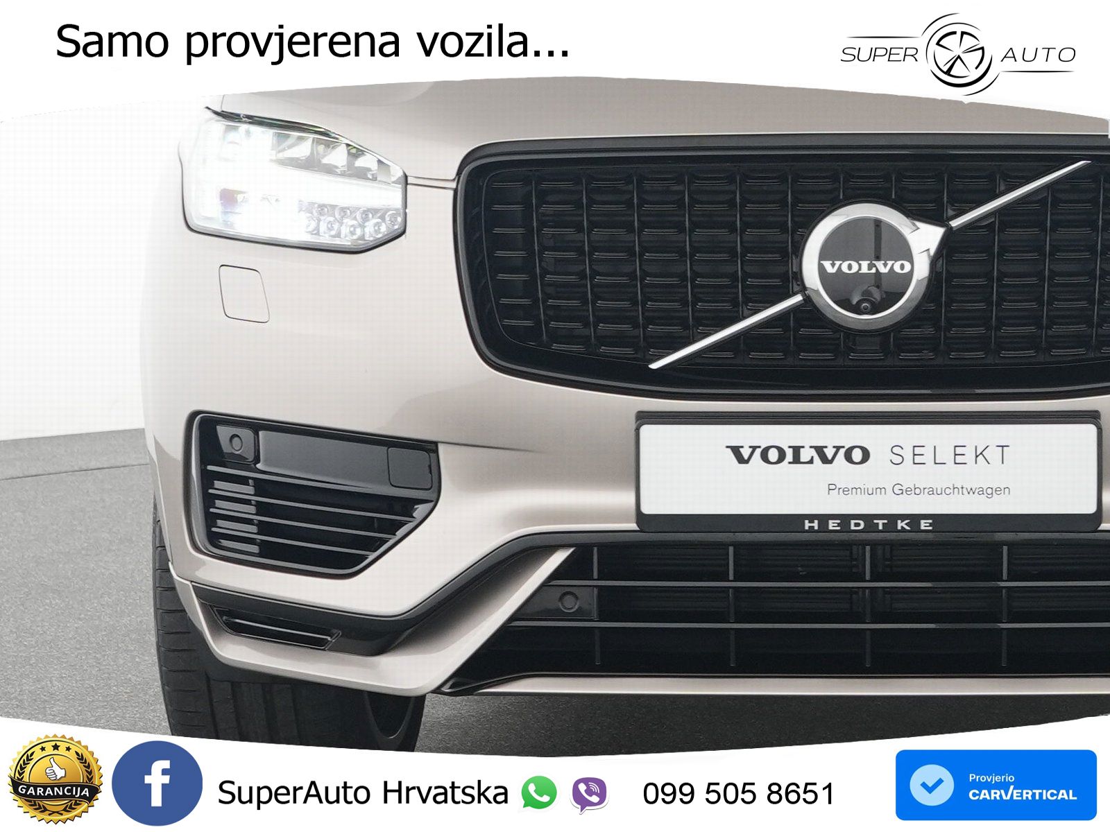Volvo XC90 2.0 T8 AWD Automatic LED+GR SJED+ACC