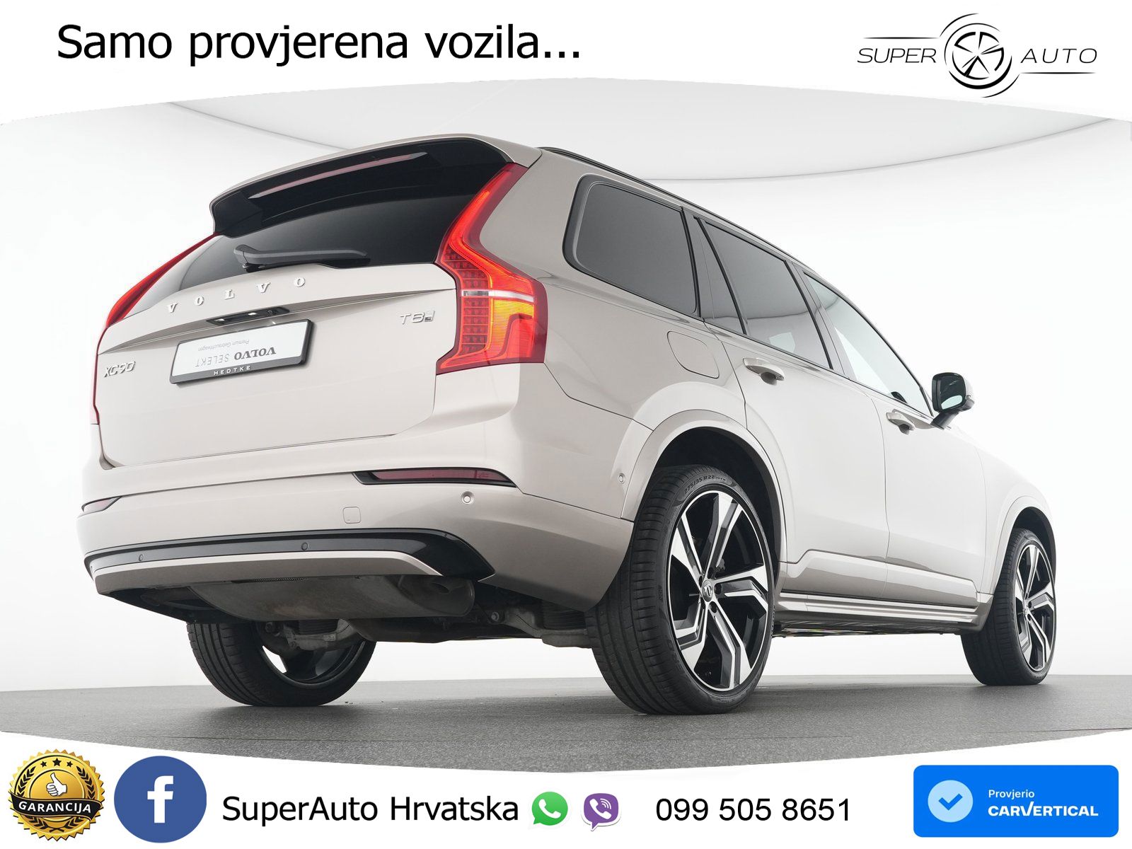 Volvo XC90 2.0 T8 AWD Automatic LED+GR SJED+ACC