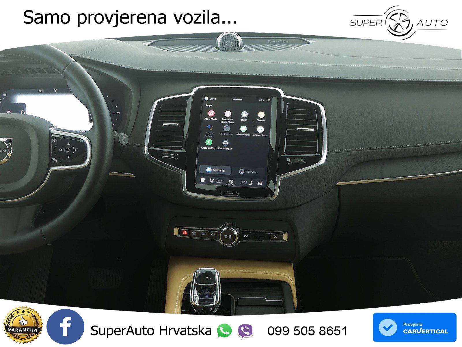 Volvo XC90 2.0 T8 AWD Automatic LED+GR SJED+ACC