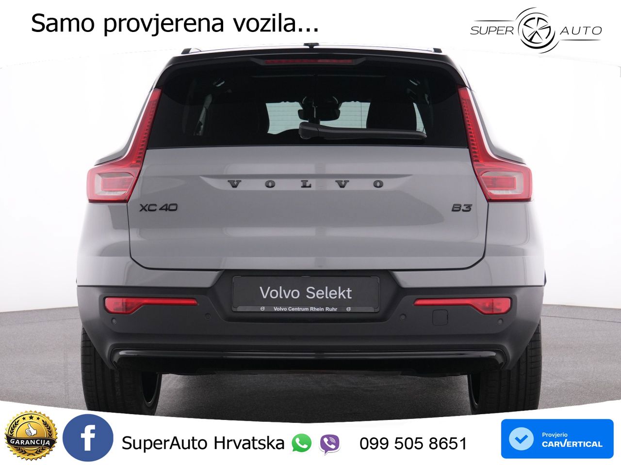 Volvo XC40 2.0 B3 163 KS Automatic LED+GR SJED+ACC