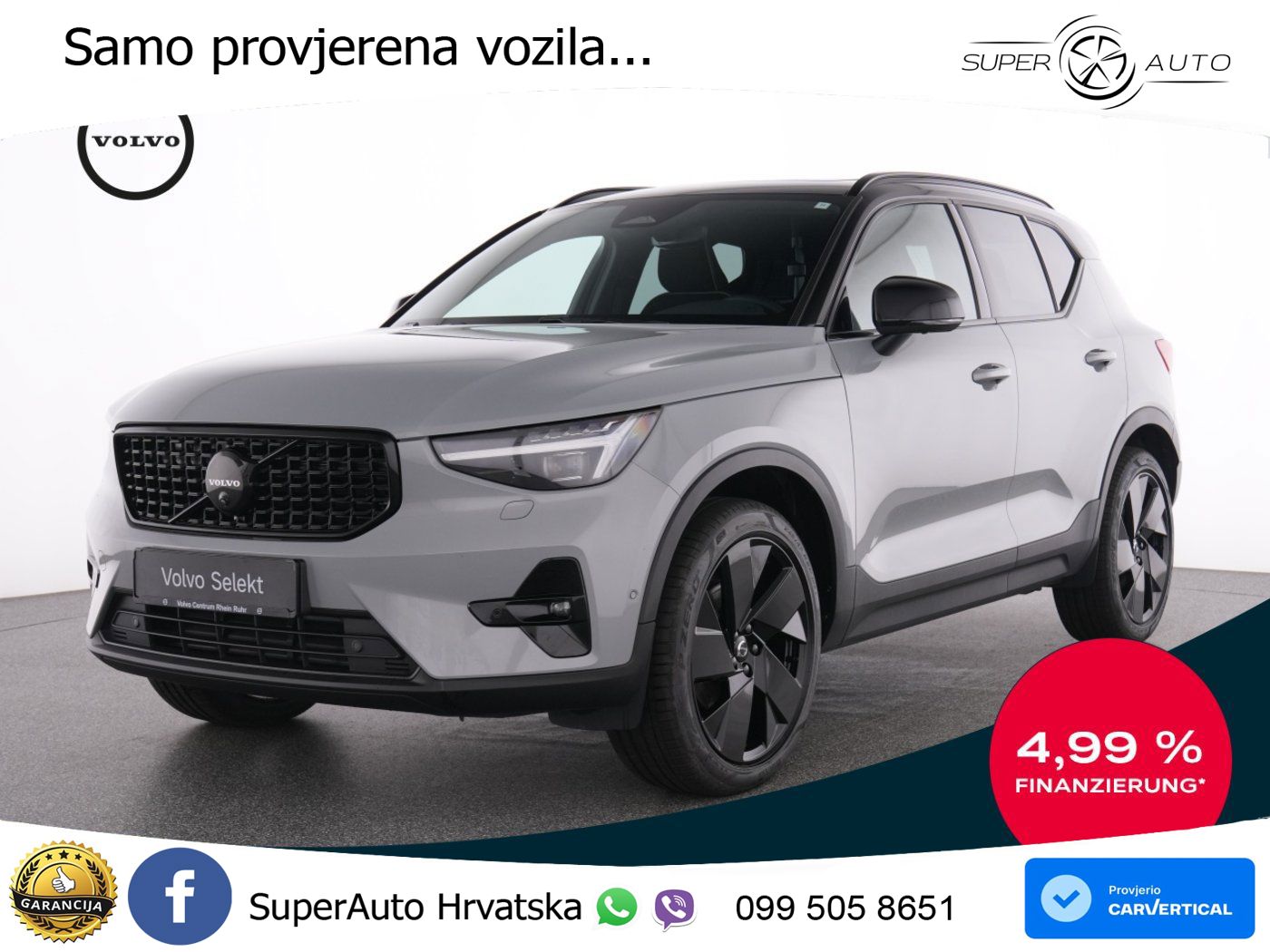 Volvo XC40 2.0 B3 163 KS Automatic LED+GR SJED+ACC