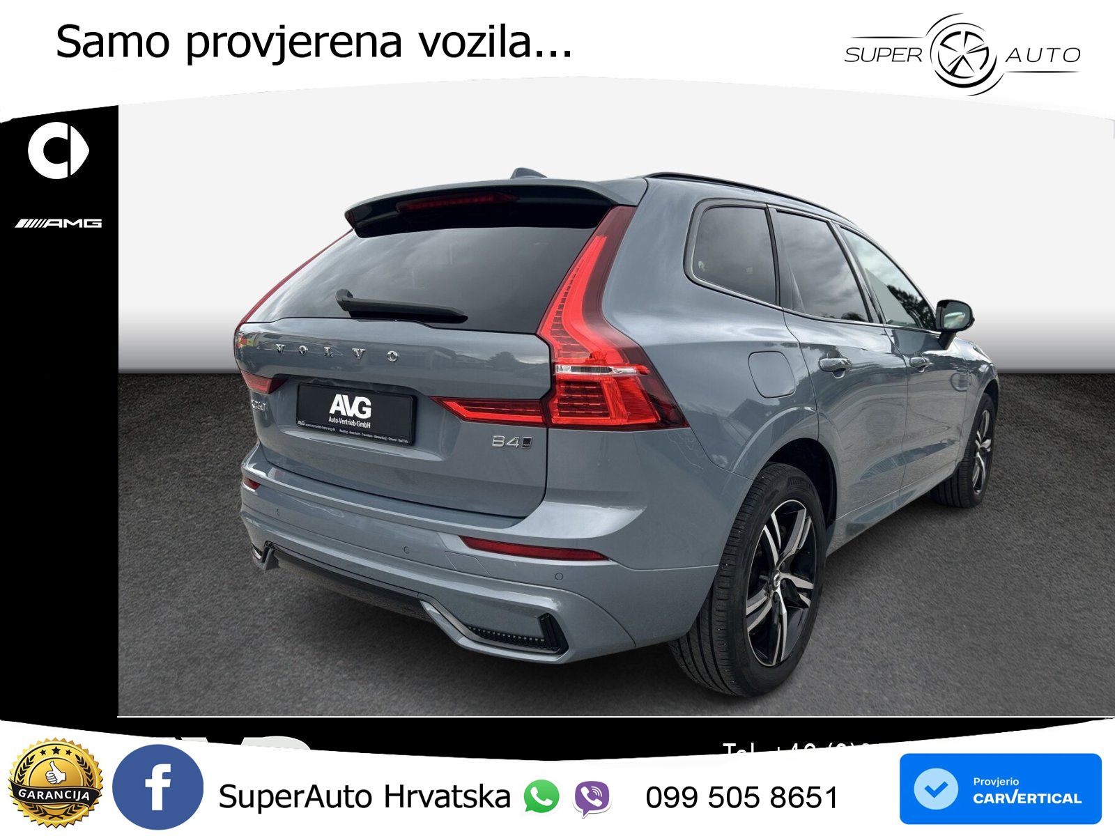 Volvo XC60 B4 Diesel AWD Geartronic LED+GR SJED+ACC