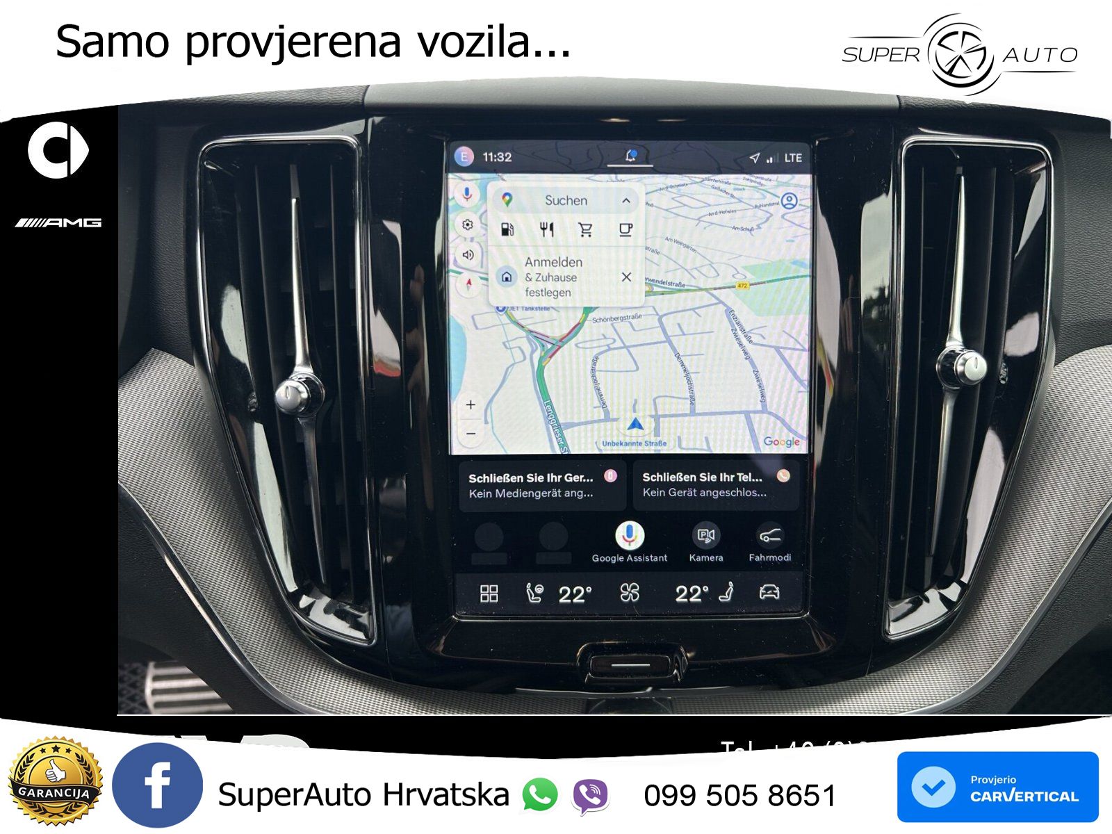 Volvo XC60 B4 Diesel AWD Geartronic LED+GR SJED+ACC