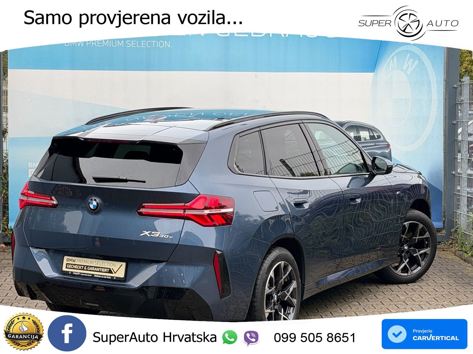 BMW X3 30e xDrive Steptronic M Sport ACC+HEAD+GR SJED+360+PANO